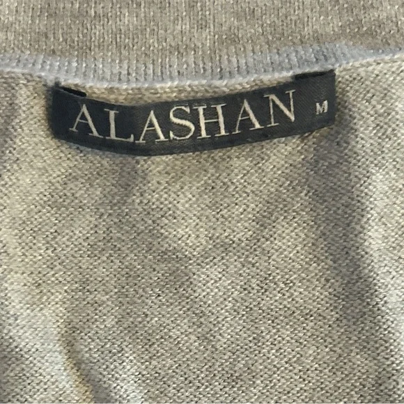 ALASHAN Women's Light Gray Sweater - Picture 3 of 5